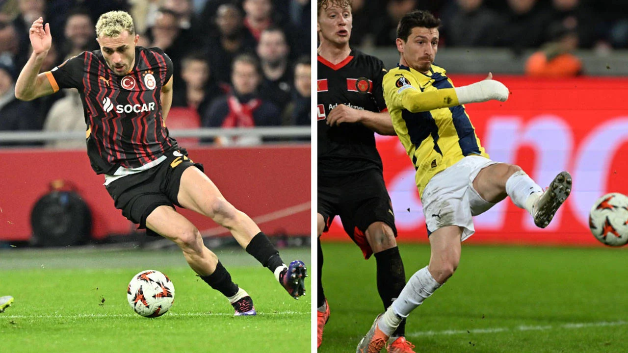 Galatasaray ve Fenerbahçe’nin rakipleri belli oldu