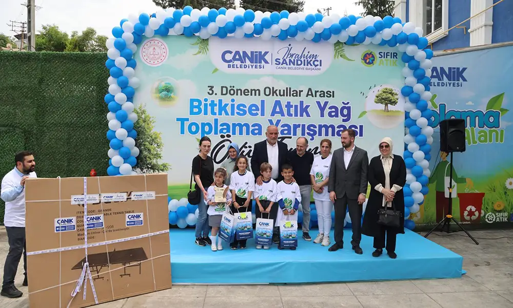 Canik’te geleceği temizleyen nesil: Öğrencilerden 1.5 tonluk başarı