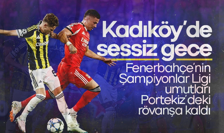 Fenerbahçe’nin Şampiyonlar Ligi umudu Portekiz’e kaldı