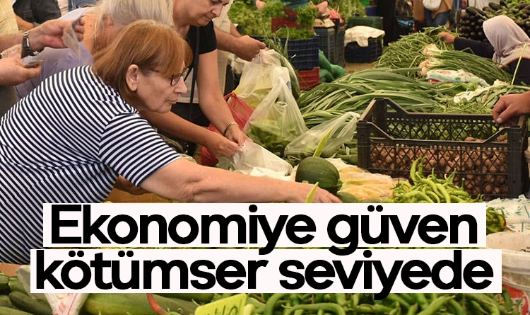 Ekonomiye güven kötümser seviyede