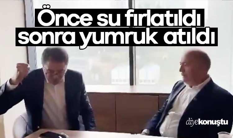 Gürsel Tekin’e önce su, sonra yumruk!