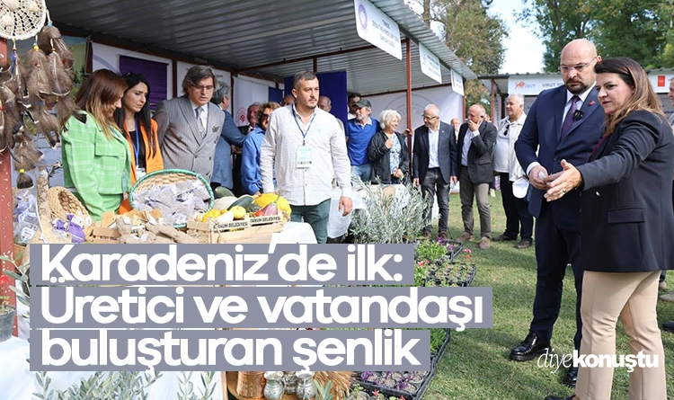 Karadeniz’de bir ilk: Atakum Tarım Şenliği üreticileri ve vatandaşları buluşturdu