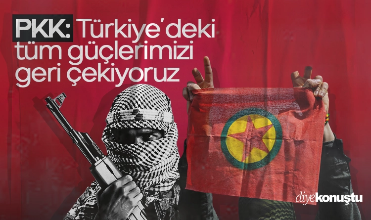 Terör örgütü PKK: Türkiye’deki tüm güçlerimizi geri çekiyoruz