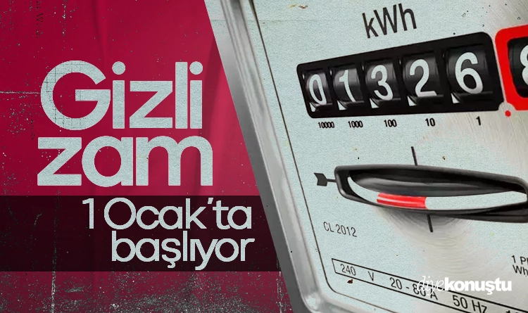 Elektriğe gizli zam! Yeni yılda başlıyor