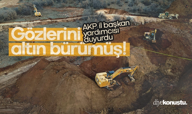 Gözlerini altın bürümüş! AKP il başkan yardımcısı duyurdu