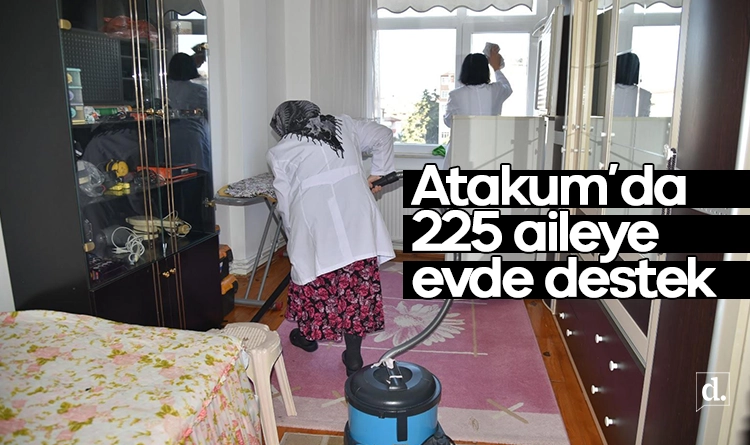 Atakum’da 225 aileye evde destek hizmeti