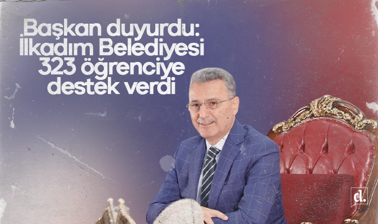 Başkan duyurdu: İlkadım Belediyesi 332 üniversiteliye destek verdi
