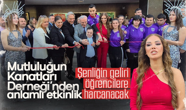 Şenliğin geliri öğrencilere gidecek: Mutluluğun Kanatları Derneği’nden muhteşem açılış