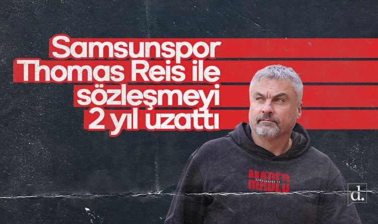 Samsunspor, Thomas Reis ile sözleşmeyi 2 yıl daha uzattı