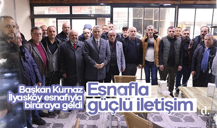 Başkan İhsan Kurnaz sahada: Esnafla birebir temas sürüyor