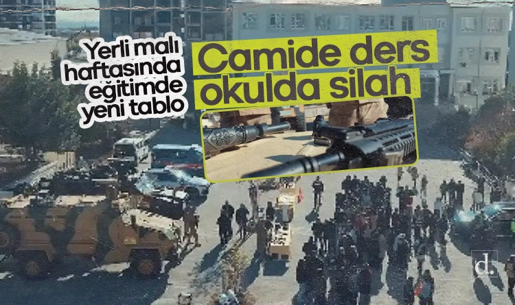 Yerli malı haftasında, eğitimde yeni tablo: Camide ders, okulda silah