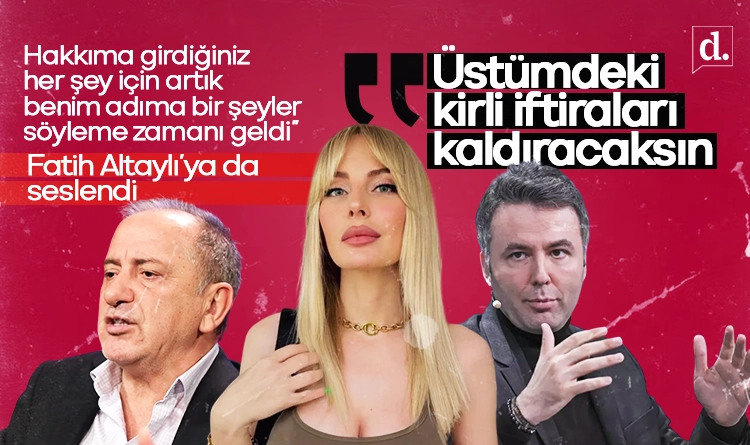 Fatih Altaylı’ya da seslendi! Hande Sarıoğlu’ndan, Mehmet Akif Ersoy’a: Üstümdeki kirli iftiraları kaldıracaksın