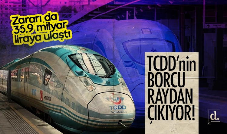 TCDD’de borçlar kontrolden çıktı: 36,9 milyar TL zarar