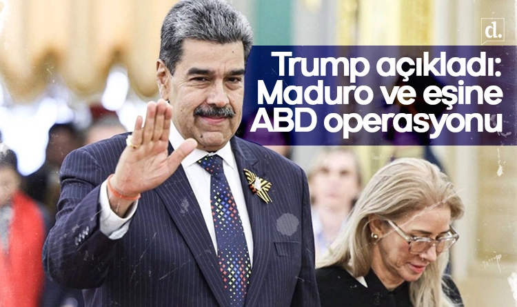 Trump açıkladı: Maduro ve eşine ABD operasyonu