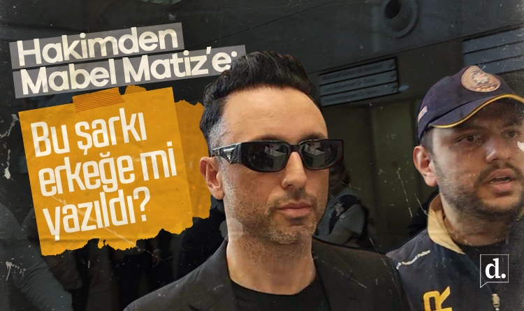 Hakimden Mabel Matiz’e dikkat çeken soru: Bu şarkı erkeğe mi yazıldı?