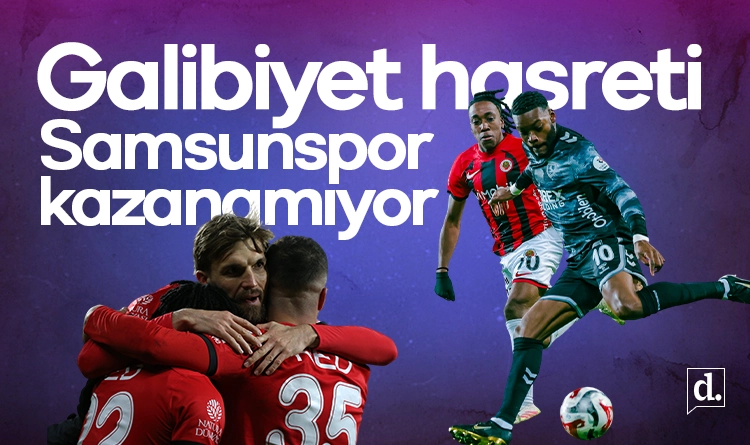 Samsunspor’da galibiyet hasreti sürüyor