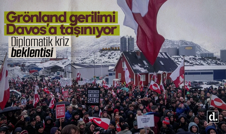 Grönland gerilimi Davos’a taşınıyor: Diplomatik kriz beklentisi