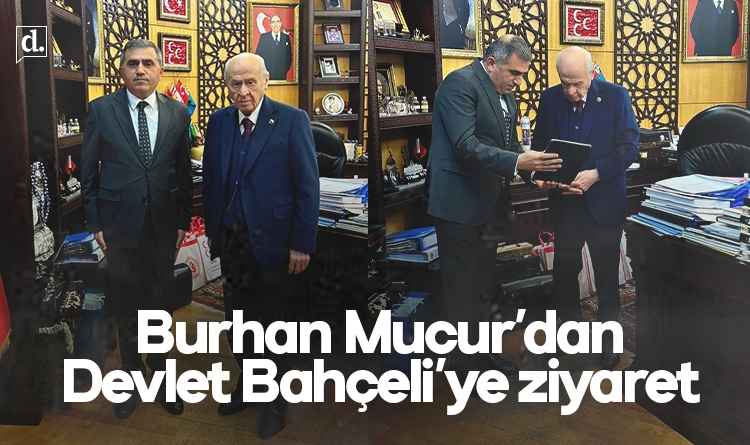 Burhan Mucur’dan Devlet Bahçeli’ye ziyaret