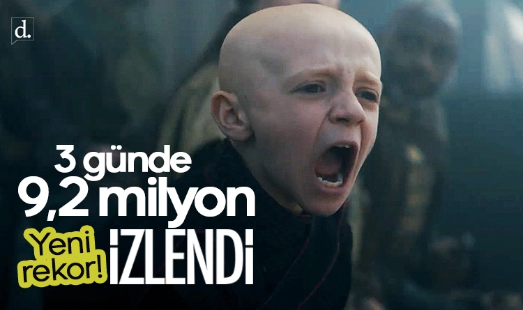 3 günde 9,2 milyon izlendi! Game of Thrones evreninden rekor