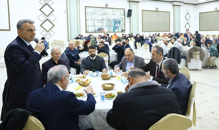 Başkan İhsan Kurnaz, personelle oruç açtı