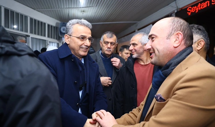 Başkan İhsan Kurnaz, teravih buluşmalarını sürdürüyor