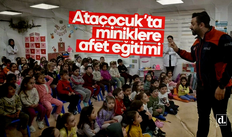 Atakum’da miniklere afet eğitimi