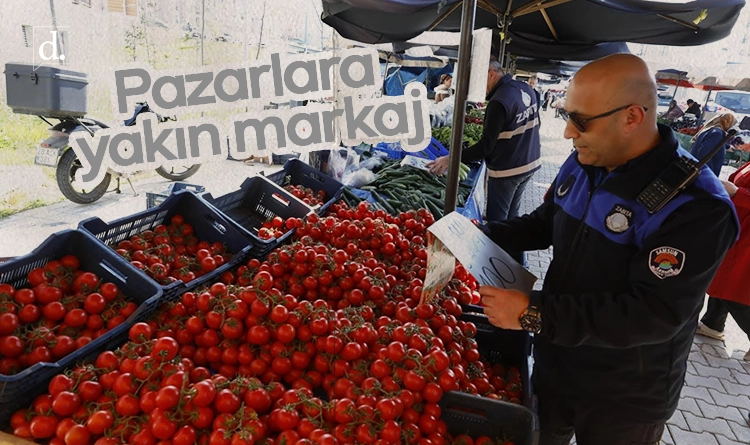 İlkadım Belediyesi’nden pazarlara yakın markaj