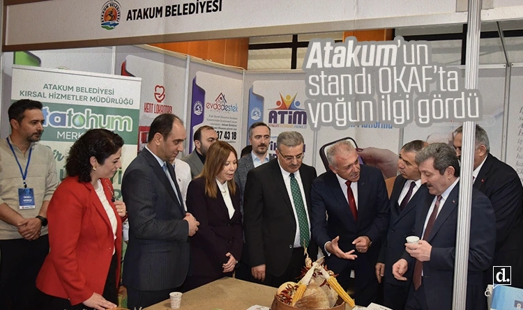 Atakum Belediyesi standı OKAF’ta yoğun ilgi gördü