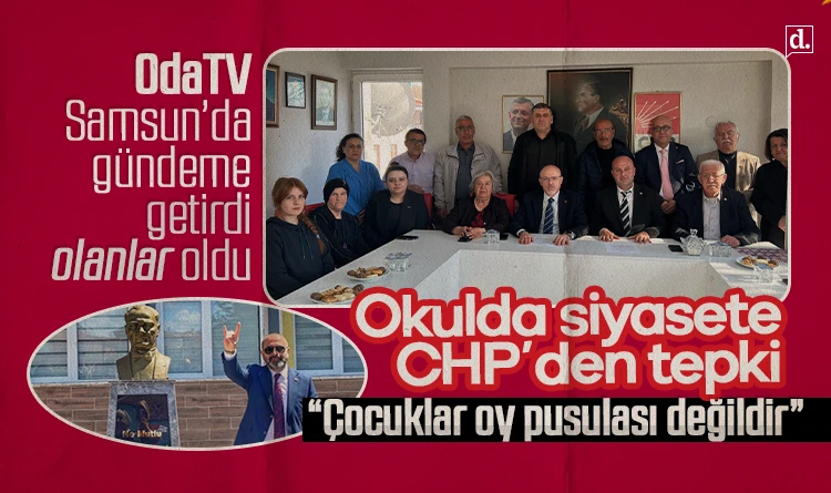 Samsun’da sınıfa giren siyasete CHP’den büyük tepki: Çocuklar oy pusulası değildir