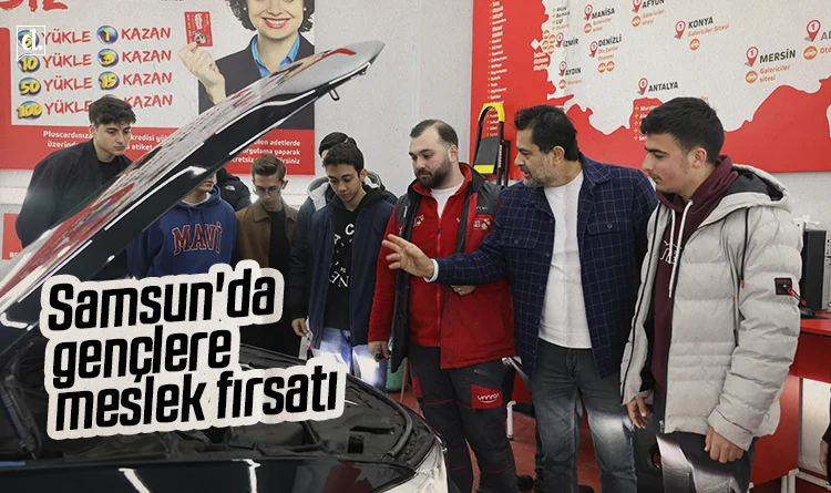 Samsun’da gençlere meslek fırsatı: Oto Ekspertiz kursu başlıyor