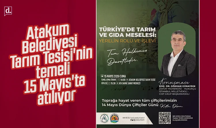 Atakum Belediyesi Tarım Tesisi’nin temeli 15 Mayıs’ta atılıyor